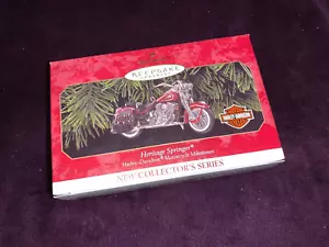 Harley Davidson Heritage Springer Collector Series Keepsake Ornament NIB - Picture 1 of 5