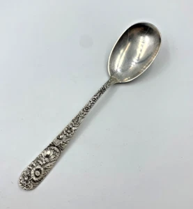 Cuchara de azúcar de ley Kirk Repousse 6" - Imagen 1 de 5