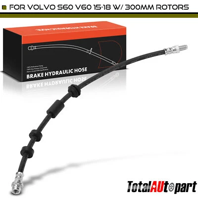 Manguera hidráulica de freno con rotores de 300 mm para Volvo S60 V60 2015-2018 delantera derecha o derecha Foto 1 de 4