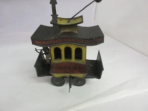 361-I VINTAGE TOY TOONERVILLE TROLLEY FONTAINE FOX 1922 METAL TOY WORKS 361-I - Picture 1 of 7