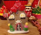 Gingerbread House Cookie Peppermint Candy Ornament Clay Dough Christmas Tree