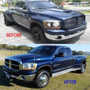 4×17" Dually Wheel Simulators For 2003-2018 Dodge Ram 3500 Stainless Wheel Cover - Picture 1 of 7