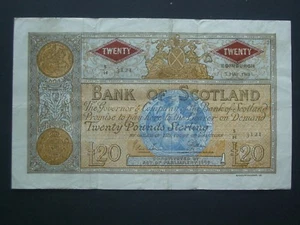 *** End-0f-Series** £20 '5H' BOS 1969 Banknote****** - Picture 1 of 12