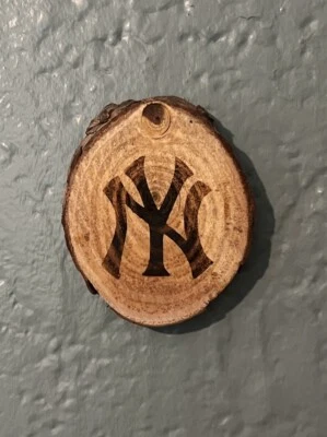 New York Yankees Sign Baseball wooden Wall Sign MLB - Image 1 of 2