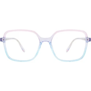 Gafas grandes cuadradas de acetato bisagras de resorte cargadas gafas de plástico fuertes delgadas - Imagen 1 de 11
