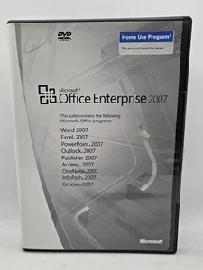Microsoft Office Enterprise 2007 (Home Use) w/Key (Word, PowerPoint, Excel, Etc) - Picture 1 of 4
