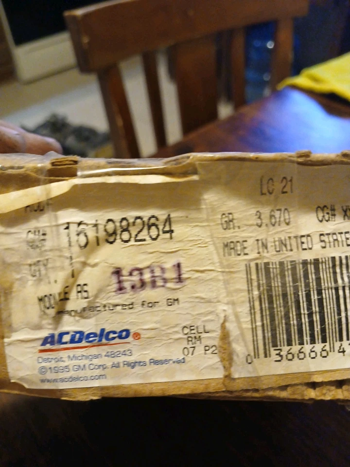 ECM 1989 Buick Electra Remanufactured - Image 1 of 2