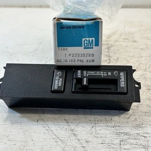 New Genuine GM 22535290 OEM Wiper Control Switch 1985-1991 Buick Regal Skylark - Picture 1 of 8
