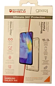 Gear4 Invisible Shield Displayschutz Und Gel Schutzhülle für Samsung Galaxy A41 - Bild 1 von 3