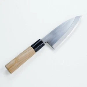 "HONMAMON" Aogami Steel Small Deba Knife 120mm (4.7") For Right Hander - Picture 1 of 7