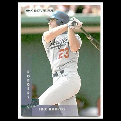 Eric Karros #216 1997 Donruss Los Angeles Dodgers Baseball Card MLB NM - Изображение 1 из 3