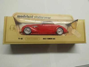 1937 CORD 812 35:1 (1978) BOXED VINTAGE MODEL CAR MATCHBOX MODELS OF YESTERYEAR - Picture 1 of 5