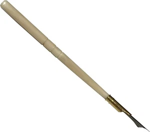 Victorian Trading Co 6" Bone Writing Fountain Pen & Nib 6B - Picture 1 of 5