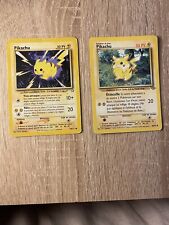Lot de 2 Cartes pokémon Wizard Jungle Pikachu Et Neo Genesis