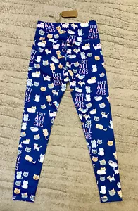 Leggings donna I pet tutti i gatti - Nuovi, leggings gatto - Foto 1 di 2