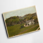 A4 PRINT - Vintage Devon - View from 6th Tee, Lee Abbey, Lynton