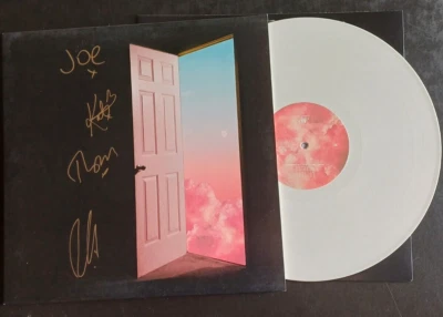 THE LOTTERY WINNERS SOMETHING TO LEAVE THE HOUSE FOR SIGNED WHITE VINYL LP - Image 1 of 4