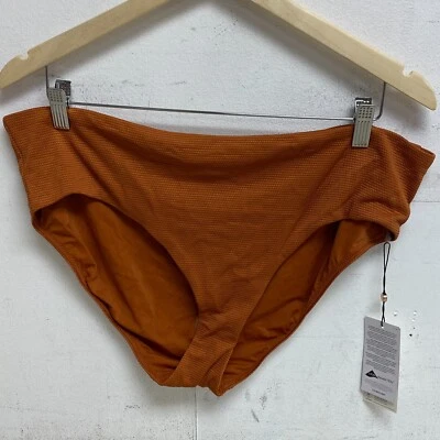 CALIA Women's Mid Rise Novelty Swim Bottoms Rust WSA22411N - Image 1 of 4