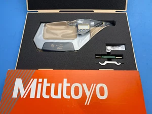 MituToyo 3-4 QuantaMike Coolant Proof OD Digital LCD Micrometer .00005 293-188 - Picture 1 of 9