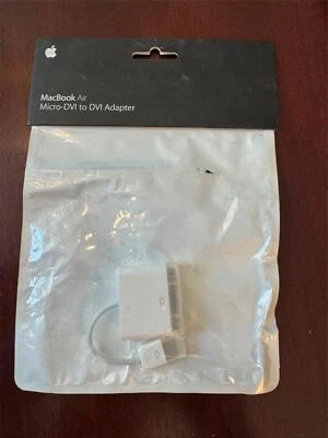 Apple Micro-DVI to DVI Adapter MB204G/A - Image 1 of 4