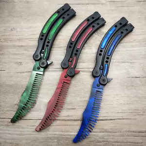 CS GO Schmetterling Traning Messer Übung Klapptrainer Spielwerkzeug - Bild 1 von 22