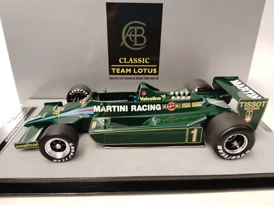 Tecnomodel Lotus Martini 79 #1 Mario Andretti Argentina GP 1979 1/18 TM18-287B - Immagine 1 di 2