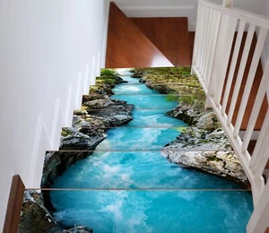 3D Nature I122 Alzascale Decorazione Foto Murale Vinile Decalcomania Carta da Parati Erin - Foto 1 di 6