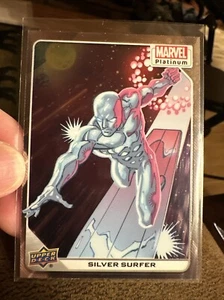 2023 Upper Deck Marvel Platinum Silver Surfer Marvel Upper Deck #93 Base - Picture 1 of 2