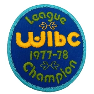 1977 Bowling League Champion Aufnäher WIBC 1978 Damen Internationaler Kongress Vinta - Bild 1 von 7