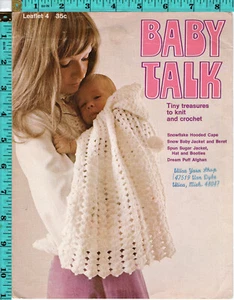 "Baby's Best to Knit and Crochet" ©1981 Leisure Arts Craft Leaflet # 191 - Picture 1 of 2
