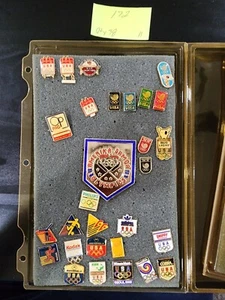 RARE Lot of 29 Hockey Pins Olympics Seoul 1988 Kodak Lot of Various Ads + More - Picture 1 of 3