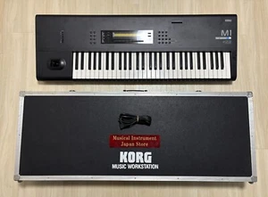 Korg M1 61-Key Digital Keyboard Synthesizer with Power Cable Used from Japan - Picture 1 of 22