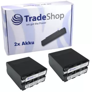 2x AKKU 10400mAh für Sony DSR-PD150 DSR-PD170 DCR-TRV820E - Bild 1 von 5