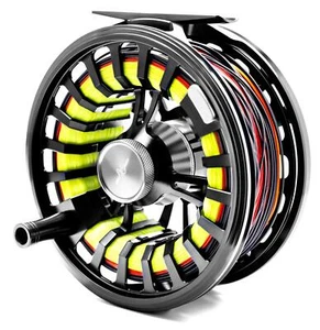 GUIDELINE ® Halo Black Stealth Fly Reel #911DH * 2025 Stock * 105821 * UK DEALER - Picture 1 of 5