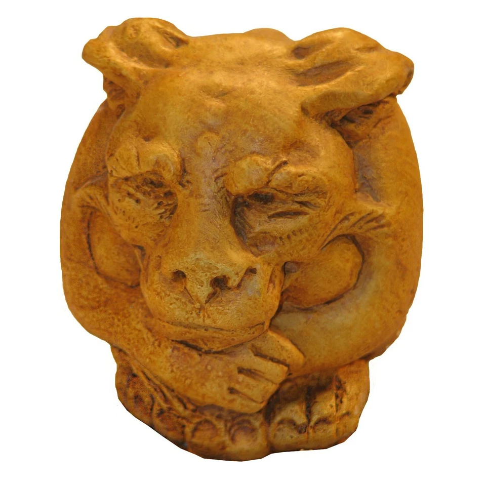 铸石水泥迷你Igor Gargoyle户外花园雕像  — 第 1/1 张图片