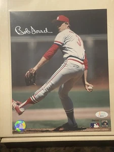 RAR - Bob Forsch St Louis Cardinals handsigniert signed 8x10 Foto JSA COA VERSTORBEN - Bild 1 von 4