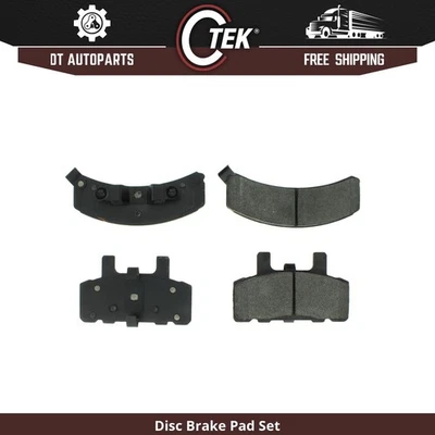 Para Chevrolet K1500 1988-1999 | Pastillas de freno de disco delanteras centradas | Semimetálicas Foto 1 de 4
