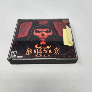 Diablo II 2 PC Version 1.0 Blizzard Entertainment - 4 Discs + Jewel Case Tested - Picture 1 of 6