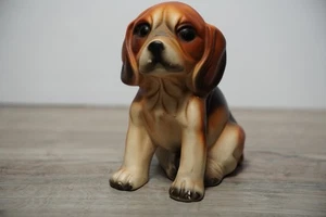 Beagle Dog Figurine Made In Japan Lego Bone China Vintage - Picture 1 of 4