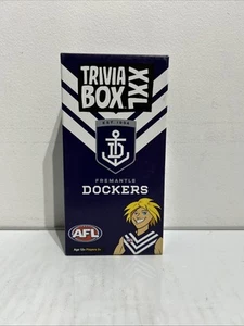 AFL - Fremantle Dockers AFL Trivia Box XXL Card Game - VGC/Like New - Ages 12+ - Picture 1 of 8