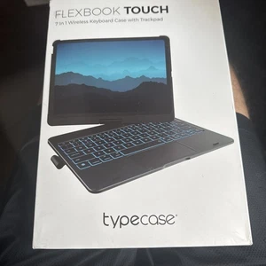 Typecase Flexbook Touch 7 In 1 Wireless Keyboard Case With Trackpad - Black - Zdjęcie 1 z 4