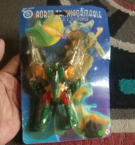 Vintage KO Bootleg Transformers Cyberjets Strafe G1 / Strafe G2 Autobot - Picture 1 of 1