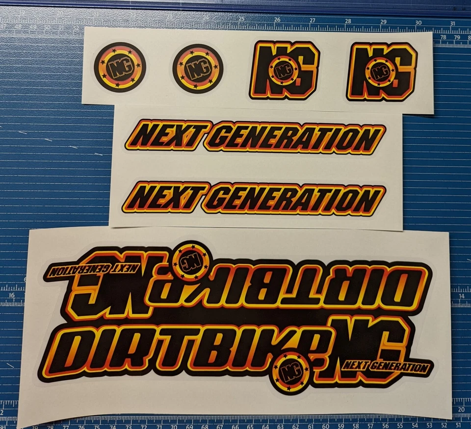 Juego de calcomanías S&M Bikes Dirt bike Next Generation bmx Foto 1 de 1