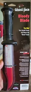 Scream Ghost Face Bloody Blade Ghost Face Lives trasudante sangue - B2 - Foto 1 di 1