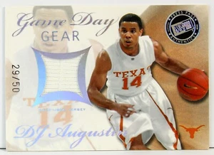 Press Pass D.J. 2008 Augustin Game Day Gear /50 #GDG-DA - Imagen 1 de 2
