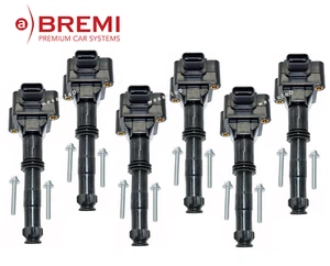 Ignition Coil Set 6pcs OE Bremi for Porsche 911 Carrera 4 / Boxster - Picture 1 of 1