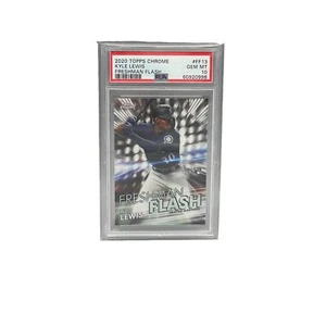 2020 Topps Chrome Kyle Lewis Freshman Flash #FF13 PSA 10 Rc Rookie MLB Baseball - Bild 1 von 2