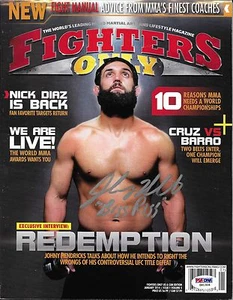 Johny Hendricks Signed Jan 2014 Fighters Only Magazine PSA/DNA COA UFC Autograph - Picture 1 of 1