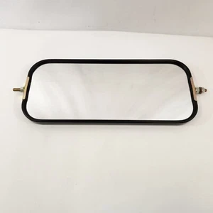 Vintage Ford Pickup Truck or Van Side Mirror Black Back & Frame OEM - Picture 1 of 8