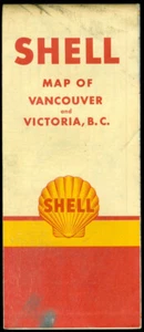 SHELL ROAD MAP - VANCOUVER & VICTORIA - Picture 1 of 1